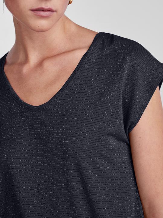 Actual product image Pieces Pcbillo Tee Lurex Stripes Noos Bc (XL)