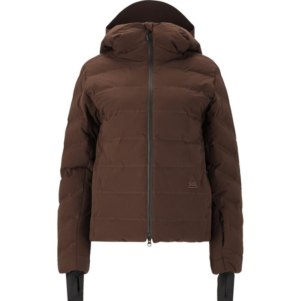 SOS, Damen, Skijacke, Women's Fieberbrunn Insulated Jacket (L), Braun, L