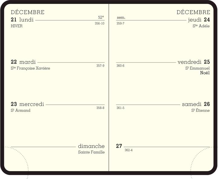 Actual product image Exacompta Pocket diary 115 x 75 Winner, 2023, assorted