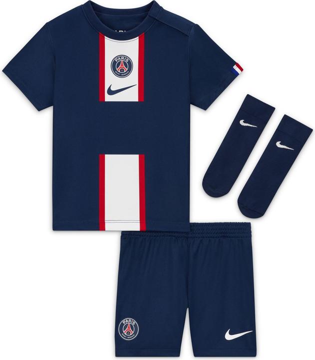 Image du produit Nike Paris Saint Germain Jeu de maillots pour bébés (26, 28, 30, 32, 34, 36)