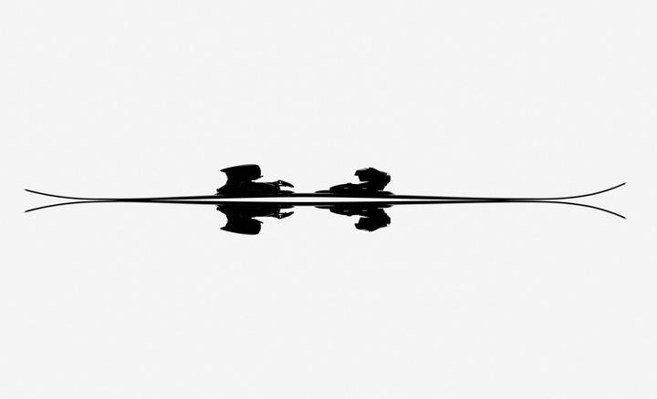 Produktbild Wedze Ski Freeride Freestyle Slash 100 mit Bindung (165 cm, Mit Bindung)