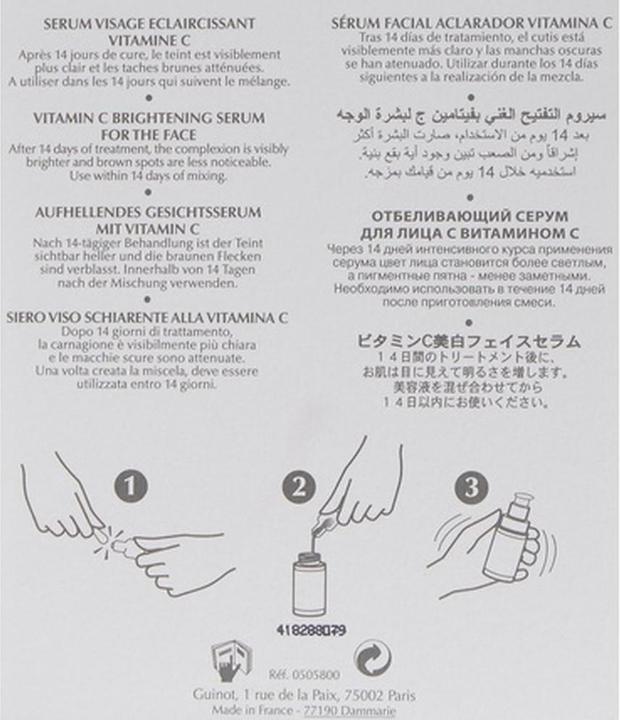 Immagine prodotto Guinot Siero illuminante alla vitamina C 23,5 ml (23.50 ml)