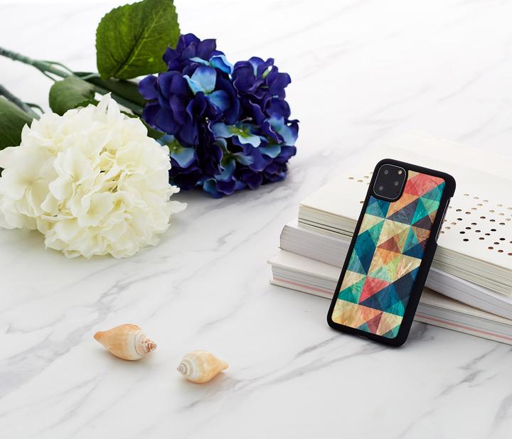 Produktbild Ikins SmartPhone case iPhone 11 Pro Max mosaic black (Apple iPhone 11 Pro Max)