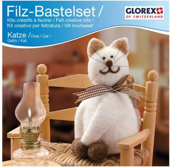 Produktbild Glorex Filz-Creativ-Set Katze