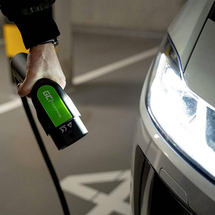 Image du produit GreenCell Câble de charge GC Type2 pour la charge EV/PHEV (Type 2, 7.20 kW, 32 A, 5 m)