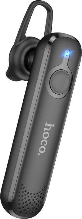 Actual product image Hoco - Bluetooth Headset Diamond (E63) - Bluetooth 5.0, Rotary Ear Hook - Black