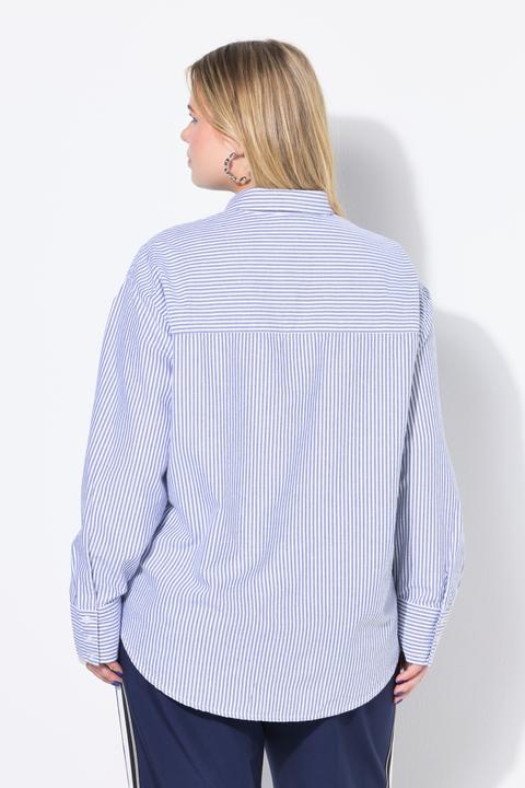 Immagine prodotto Studio Untold Camicia dal taglio oversize con righe e ricami (54)