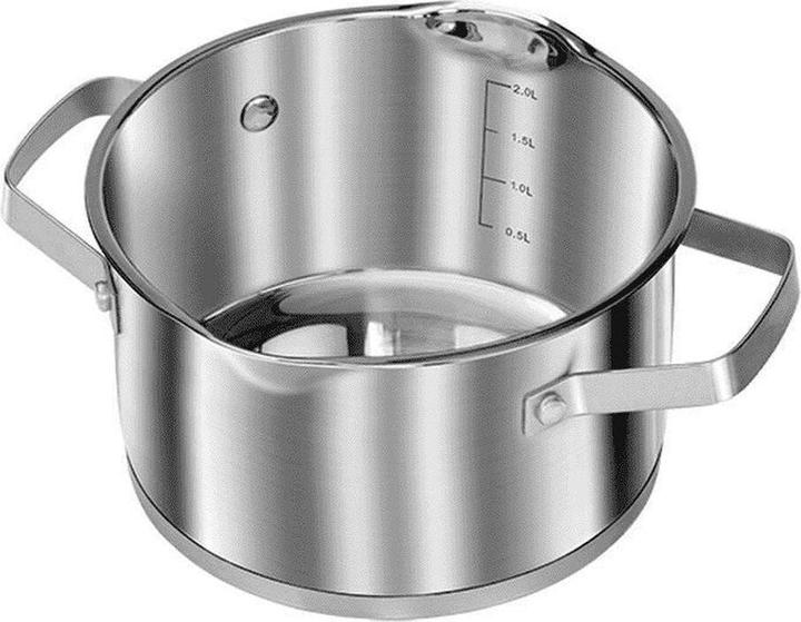Actual product image MPM Puodų rinkinys MGK-11 (16 cm, Pan set + pot set, Stainless steel)