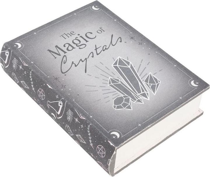Actual product image Something Different The Magic Of Crystals Book Storage Box (21 x 16 x 5 cm)