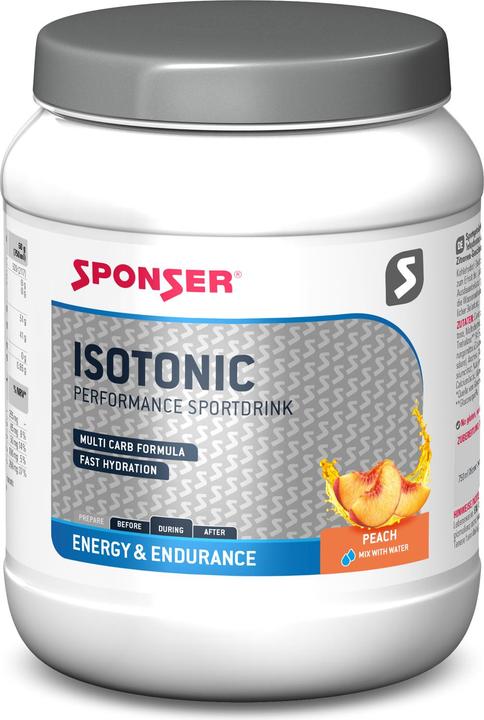 Actual product image Sponser Isotonic (Peach, 1 x)