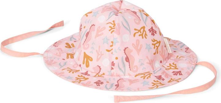 Produktbild Little Dutch Wendebarer Sonnenhut Starfish Pink / Ocean Dreams Pink - Grösse 2 (86/92 - 98/104)