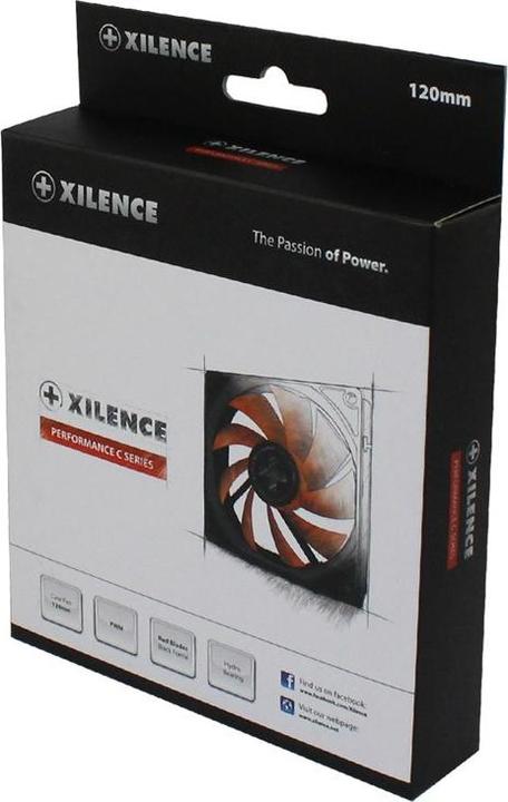 Produktbild Xilence Red Wing 120 PWM (120 mm, 1x)