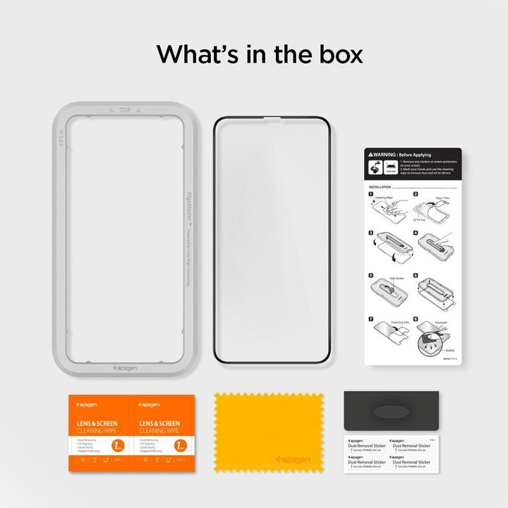 Actual product image Spigen Align Master FC (1 Piece, Apple iPhone 11)