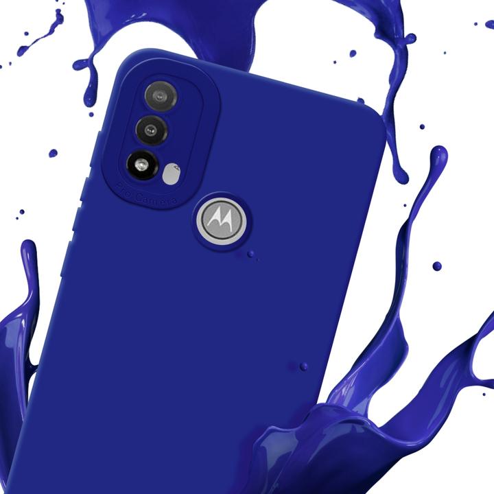 Produktbild Cadorabo Hülle für Motorola MOTO E20 im TPU Fluid LM162 Style (Motorola Moto E20)