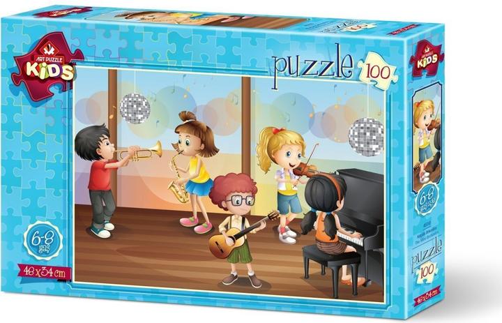 Heidi Cheese Line HeiDi Art Puzzle 100 pcs. Large 4510 Orchestre d'enfants (100 pièces)