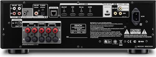 Actual product image Denon AVR-1713, 5.1 channel A/V receiver, 3D, AirPlay, DLNA (Receiver)