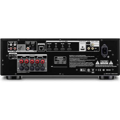 Denon AVR-1713, 5.1 channel A/V receiver, 3D, AirPlay, DLNA - Digitec