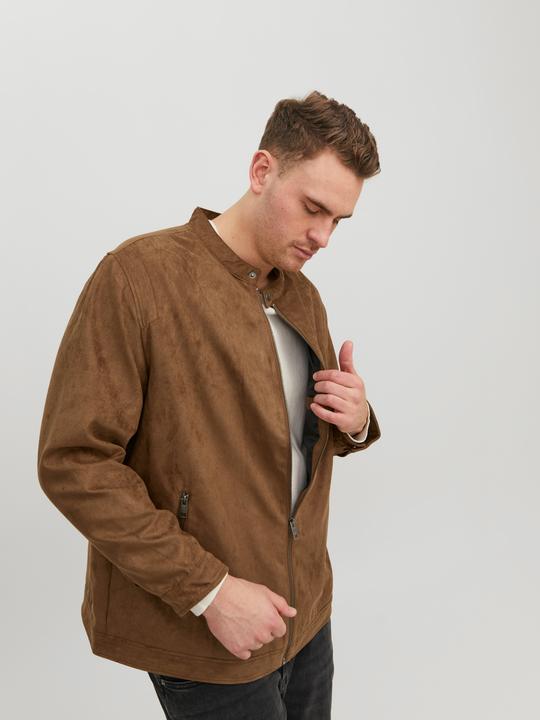 Produktbild Jack & Jones Kunstleder Plus Size Jacke (5XL)