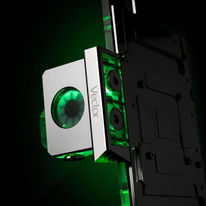 Produktbild EKWB EK-Quantum Vector Terminal Cover - Nickel