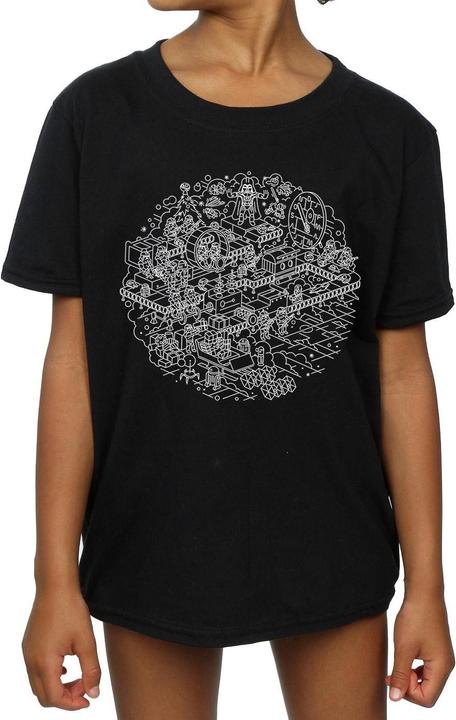 Image du produit Star Wars - T-shirt CHRISTMAS DEATH STAR - Fille (128)