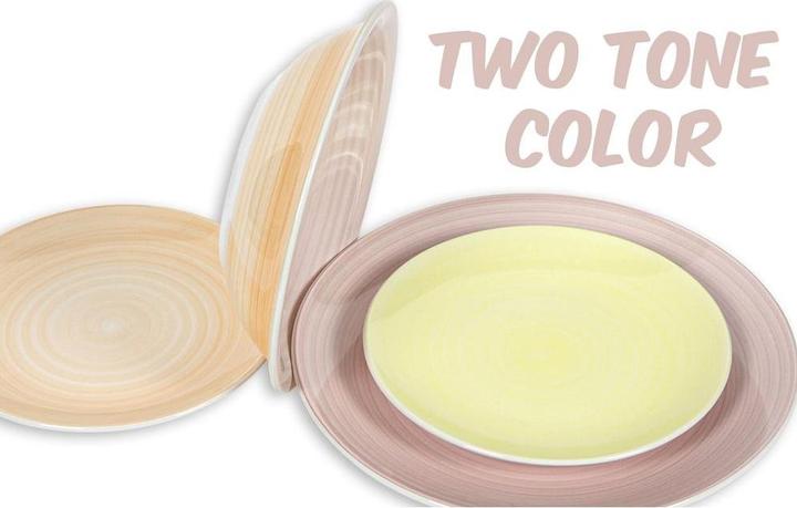 Actual product image Tavola Tableware set pastel 18 pieces (18 pcs.)