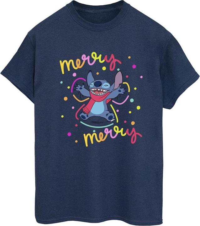 Produktbild Disney Lilo & Stitch Merry Rainbow TShirt (L)