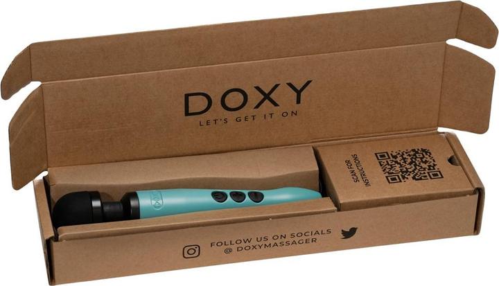 Actual product image Doxy 3 USBC Wand Vibrator Türkis
