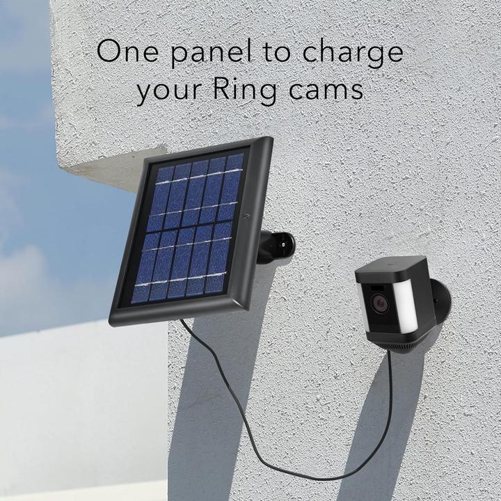 Actual product image Wasserstein Solar panel for security camera (Solar panel)
