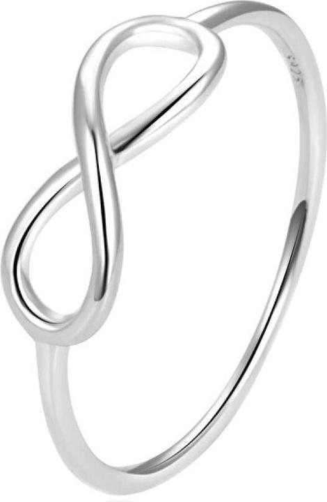 Image du produit Beneto Elegant silver Infinity Ring AGG357 - Circuit : 52 mm (L) (52, Argent 925)