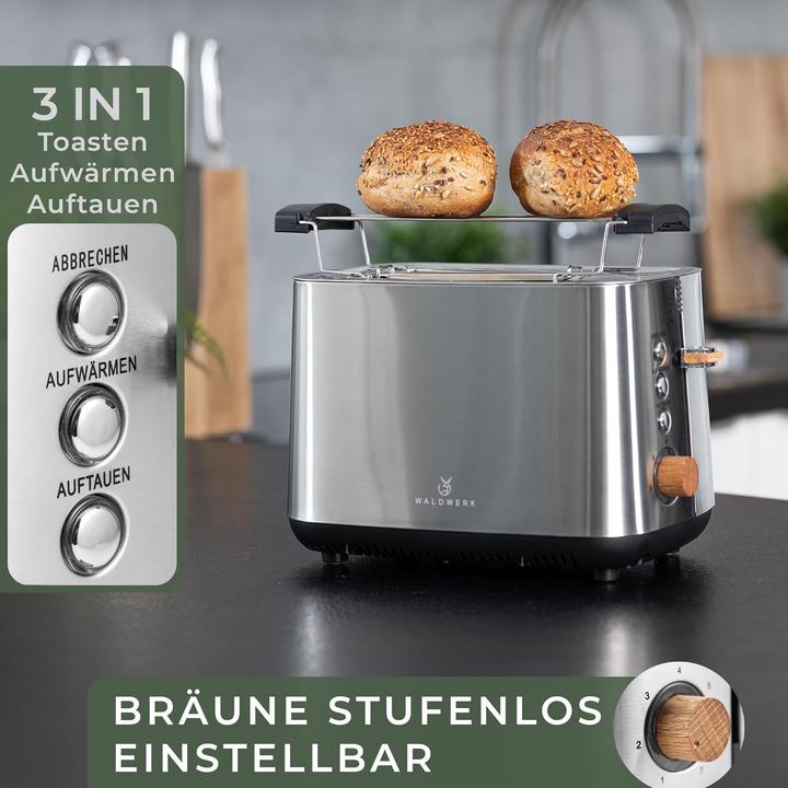 Produktbild Edelstahl-Toaster