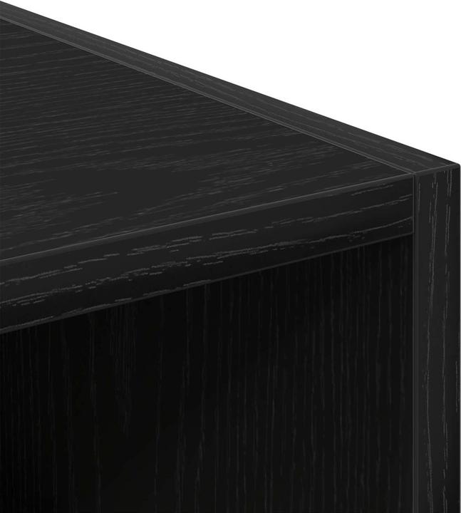 Produktbild vidaXL Kleiderschrank Schwarze Eiche - 30x50x200 cm, Aus Holzwerkstoff (30 x 50 x 200 cm)