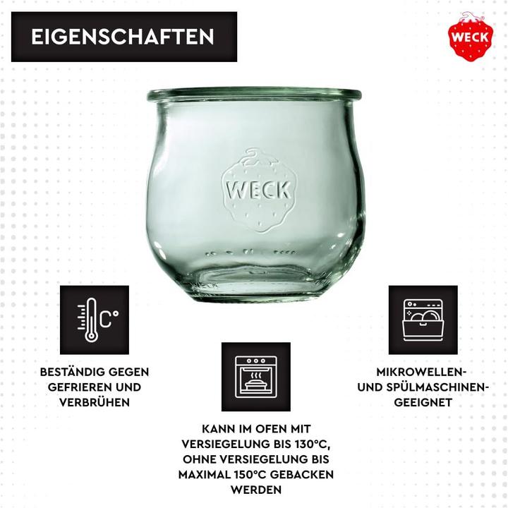 Produktbild Weck Mini-Tulpenglas (6 Stk., 0.37 l)