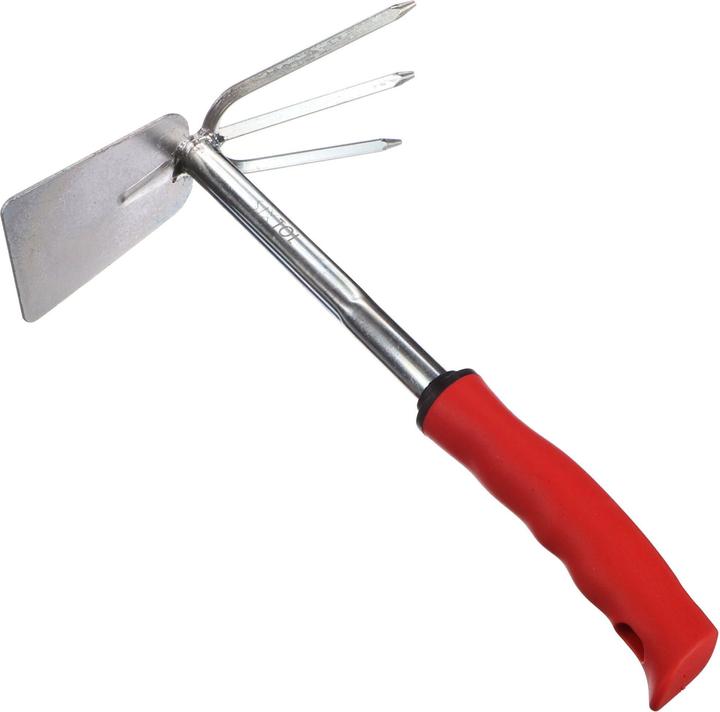 Sixtol Zappetta da giardino con coltivatore, lunghezza 290 mm, manico ergonomico