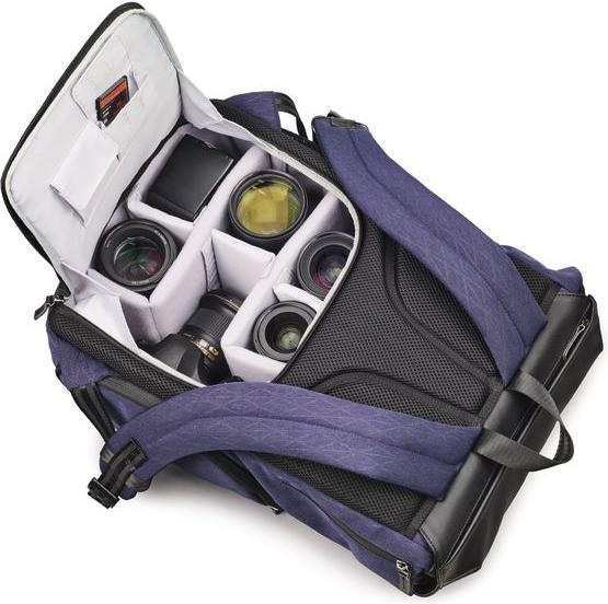Produktbild Cullmann BRISTOL DayPack 600+ dark blue, camera backpack (Kamera Schultertasche)