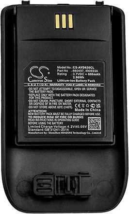 Image du produit Ascom Reserveaccu voor i63 en d63 (noir)