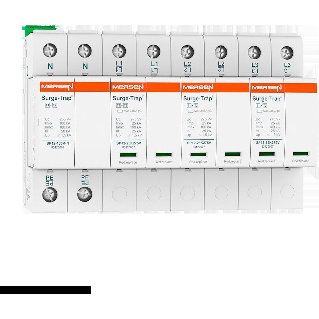 Mersen, Überspannungsschutz, STPT12-25K275V-4PG