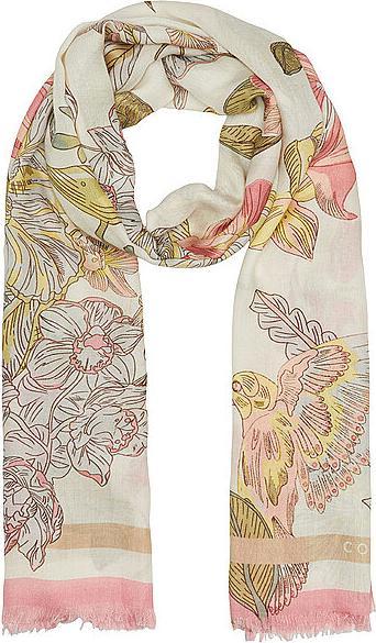 Image du produit Comma Leichter Schal mit Blumenmuster