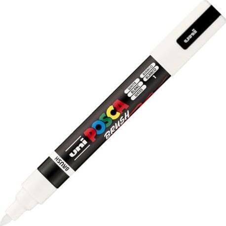 Produktbild Posca - Brush PC-5BR - Hvid (401506-52) (1x)