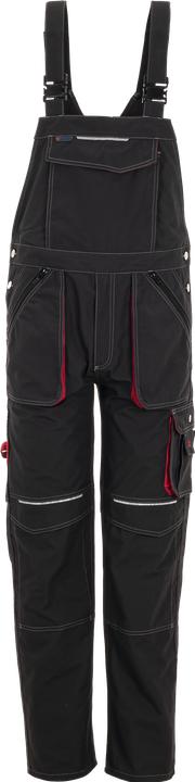 Produktbild Planam Latzhose anthrazit/rot 64 90 (90)