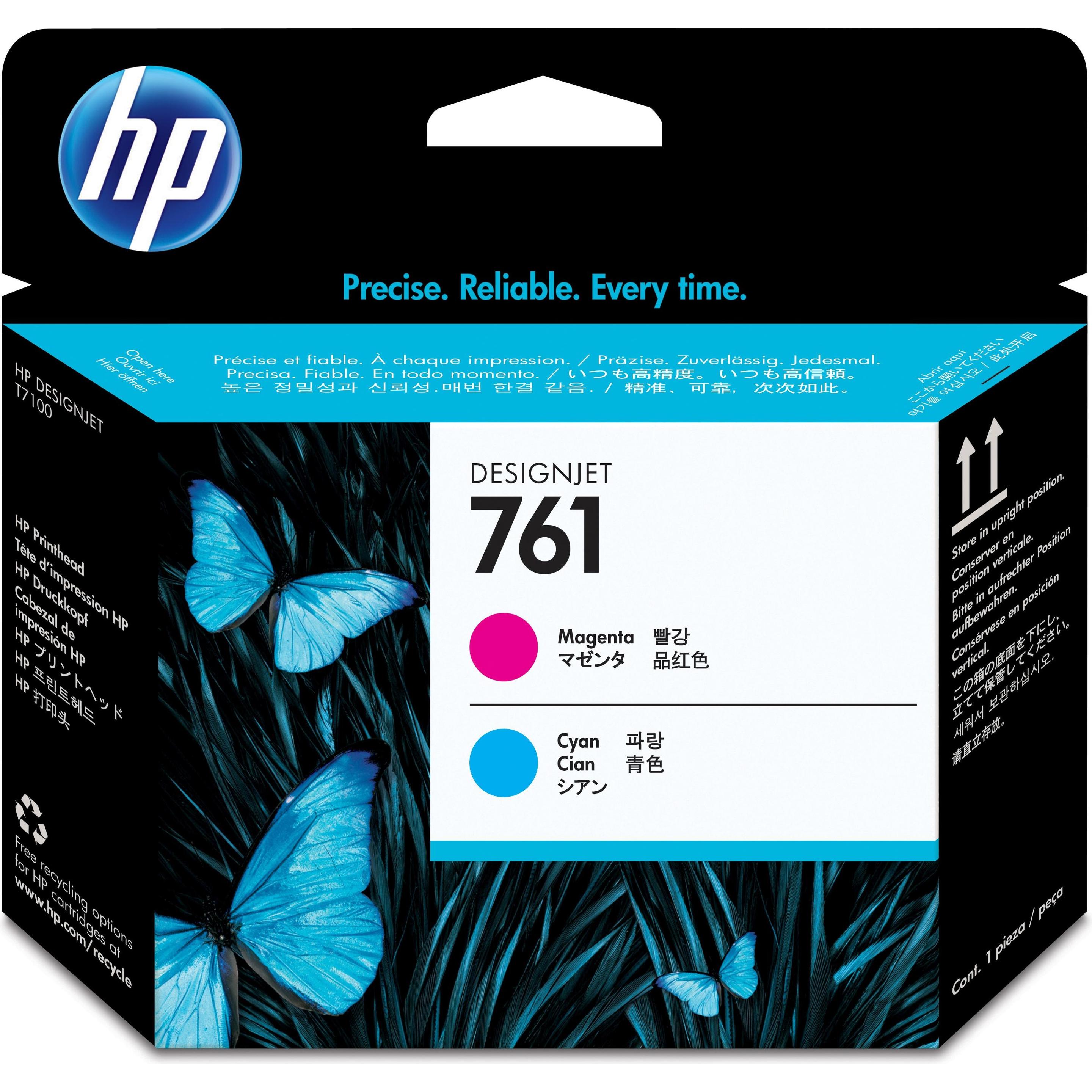 HP, Druckerpatrone, 761 (M, C)