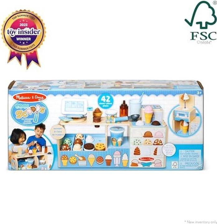 Actual product image Melissa & Doug Cool Scoops Ice Creamery