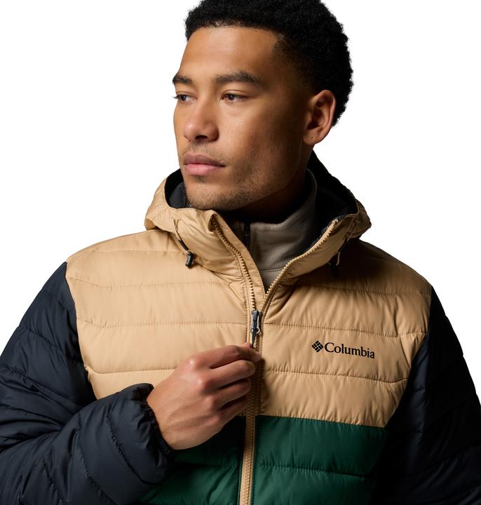 Immagine prodotto Columbia Chaqueta aislante con capucha Powder Lite™ II para hombre - Talla grande (XL)