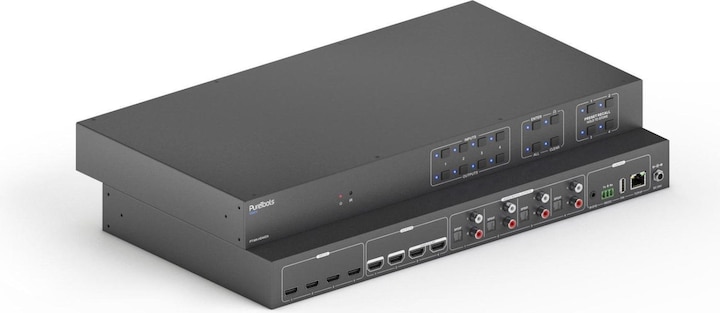 Puretools Matrix Switcher PT-MA-HD44DA HDMI
