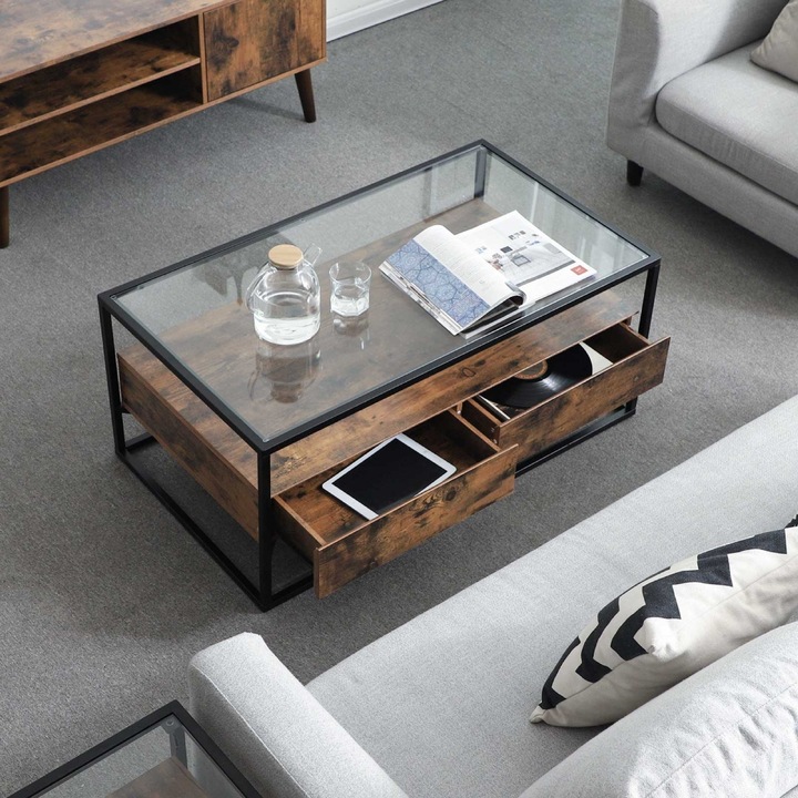 Image du produit Songmics table basse (60 x 106 x 45 cm)