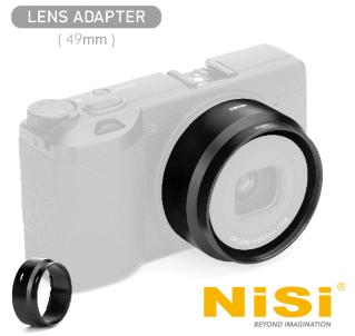 Actual product image Nisi Lens Adapter for RICOH GR IIIx - 49mm