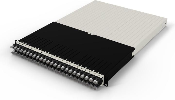 Actual product image PATCHBOX one / 30RU / Cat 6A, STP, 1.8 m, black (STP, CAT6a, 1.80 m)