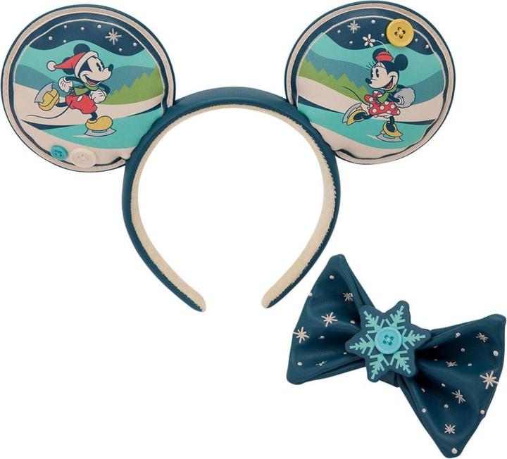 Image du produit Loungefly Disney Mickey & Minnie Holiday headband