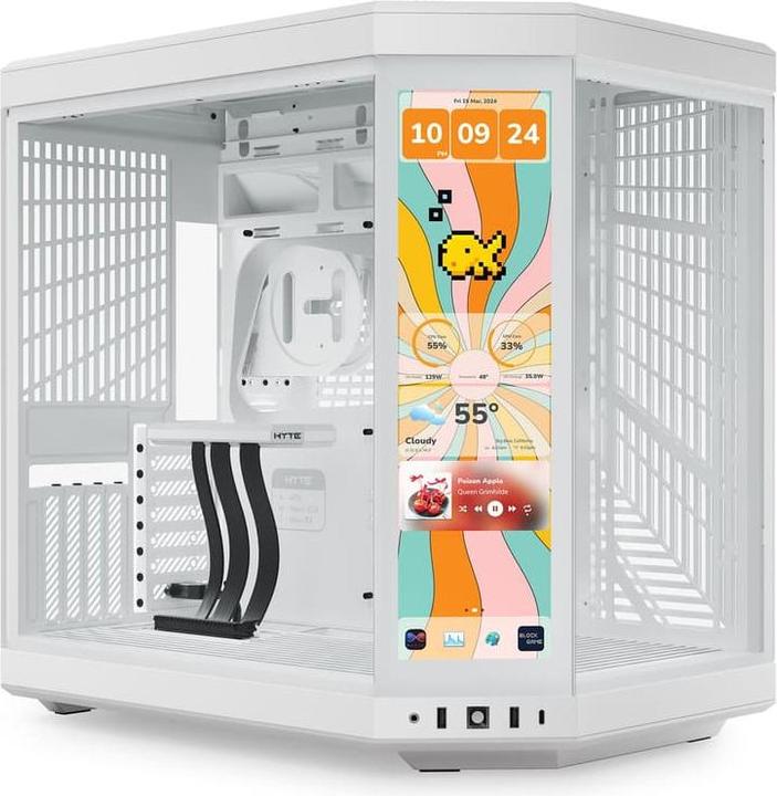 Hyte Y70 Touch Infinite (ATX, mATX, ITX, E-ATX)