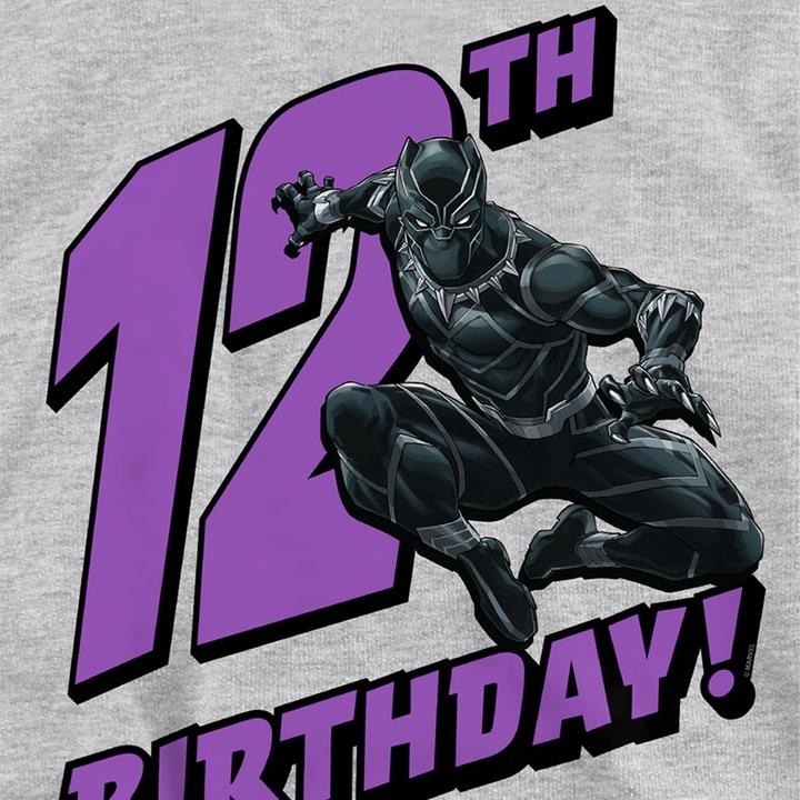 Image du produit Black - Sweat à capuche 12ème anniversaire - Enfant (128)