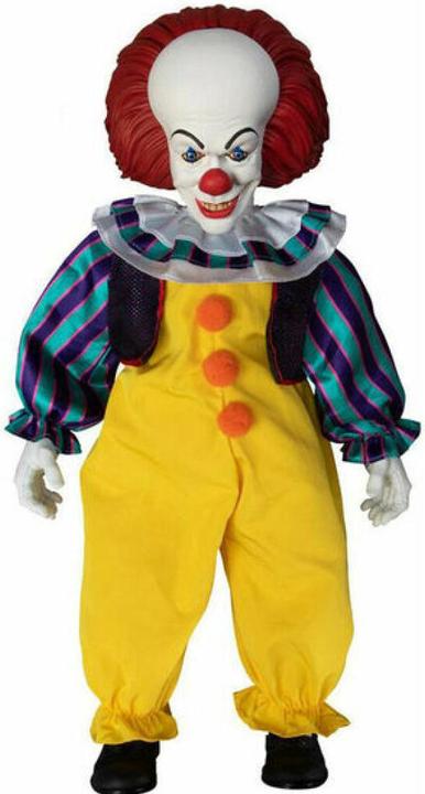 Mezco Toys Stephen Kings It 1990 MDS Roto Plush Doll Pennywise 46 cm